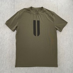 NOBULL Shirt Adult Medium Green Short Sleeve Gym Training Tee Logo Mens M