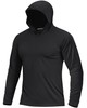 Mens Summer Shirt Fishing Hoodie UPF 50+ Long Sleeve Sun Protection UV SPF Ra... gallery