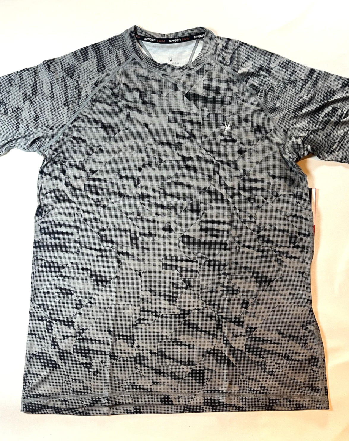 Spyder Men’s Surf Sand Sun Short Sleeve Rash Guard Tee UPF Protection Swim Shirt gallery
