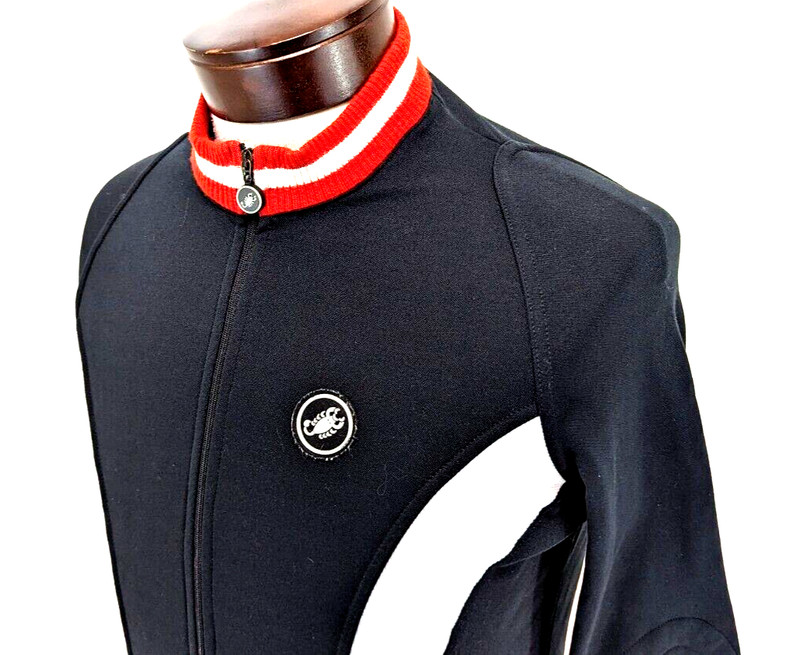 Vtg CASTELLI Men's Cycling Jersey Jacket L/S Made in ITALY Adult Fits M ~ RARE * gallery