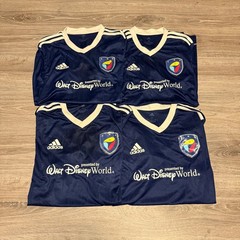 4 Adidas Disney Jersey Men’s Medium Blue Sports ESPN Wide World Of Sports Soccer