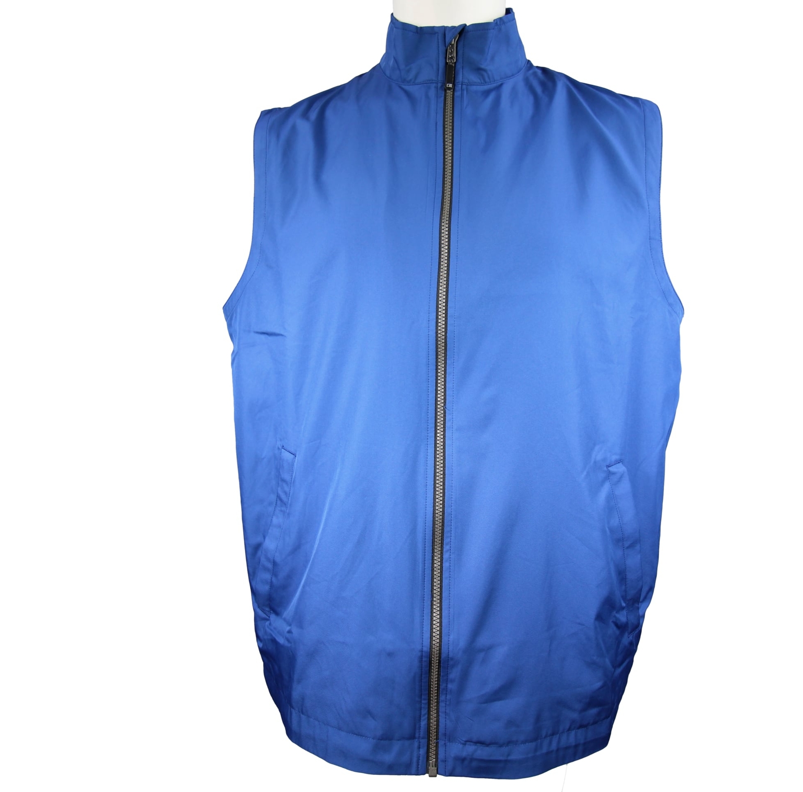 Men's Blue Cutter & Buck Mesh Lined Vented Golf Vest, Size Large Tall gallery