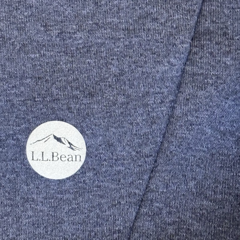 L.L. Bean 1/4 zip pullover men’s slightly fitted L steel blue outdoors casual gallery