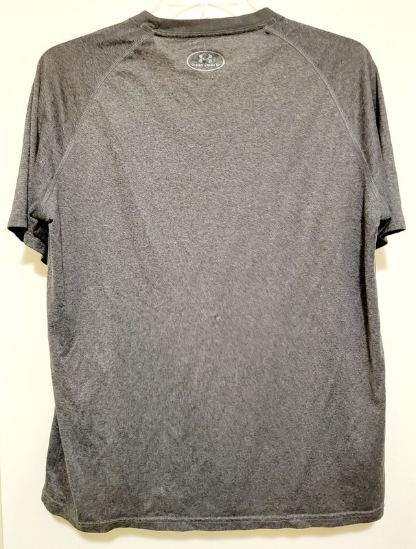 Under Armour Navy 1775 Heat Gear Shirt Men's Size Large gallery