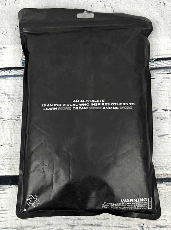 Alphalete Men's Premium Stepped Hem Tank - Black Plum, Size Large (L) - NEW gallery