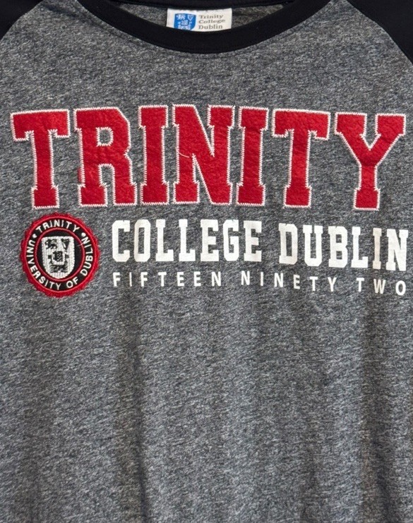 Trinity College Dublin University Of Dublin Long Sleeve Shirt Sz XXL gallery