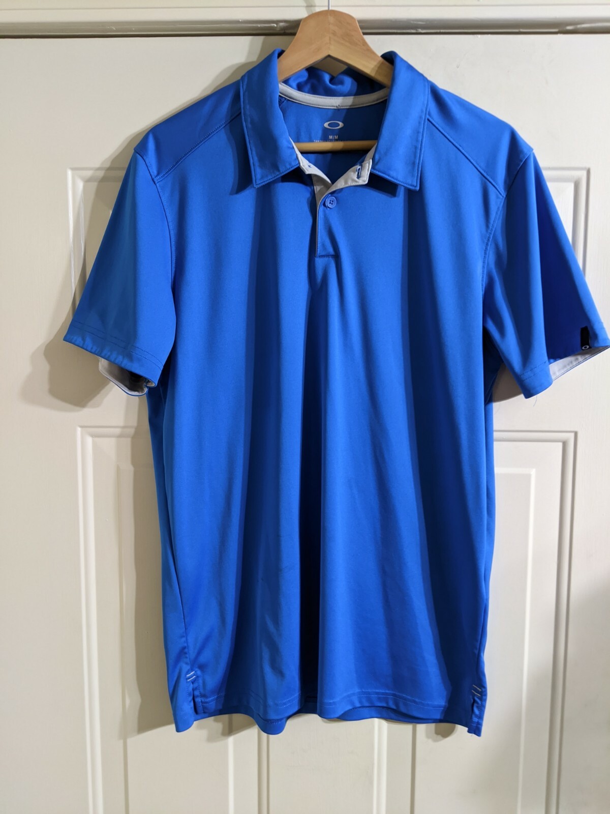 Oakley Mens Medium Golf Polo Ice Blue PRISTINE gallery