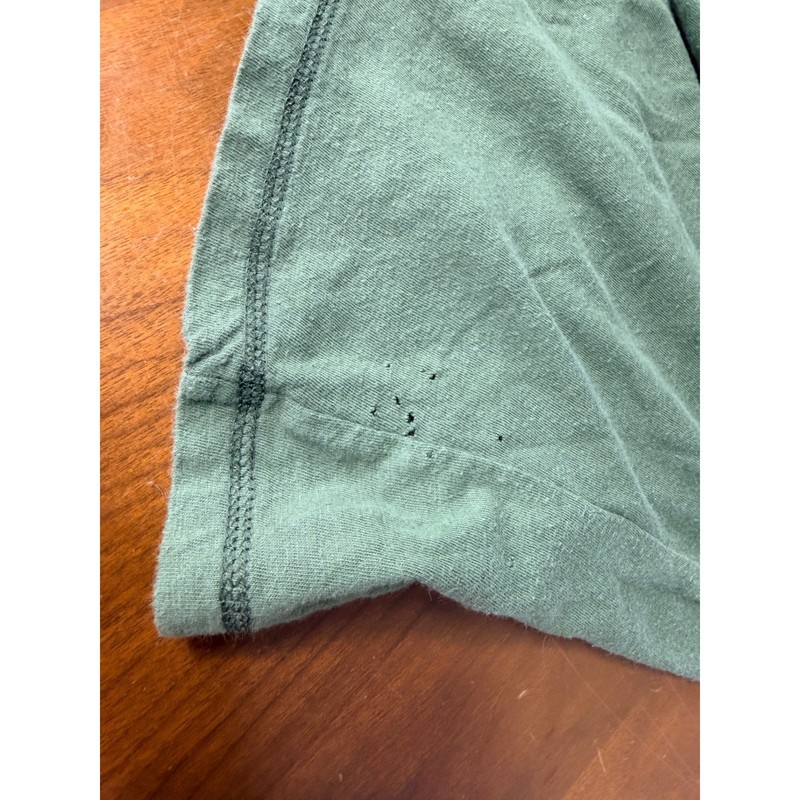 TRU-SPEC Combat Shirt Mens Large Green Baselayer Cordura Ripstop Tactical LS gallery