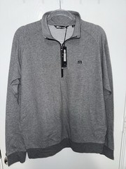 Travis Mathew Men’s Prestige Lifestyle Performance Quarter Zip Pullover Size M