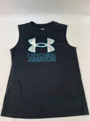 Under Armour Men’s Black Training Tank Top Size YLG/JG/J-G