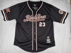 Baltimore Black Sox Baseball Jersey Mens 3XL Black Big Boy Gear NLBM 23