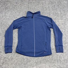 Nike Dri-FIT Pullover Mens Large 1/4 Zip Tech Funnel Neck Thumbholes Running