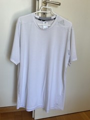 adidas men AEROREADY Designed to Move Ready For Sport Tee XL White HA6363