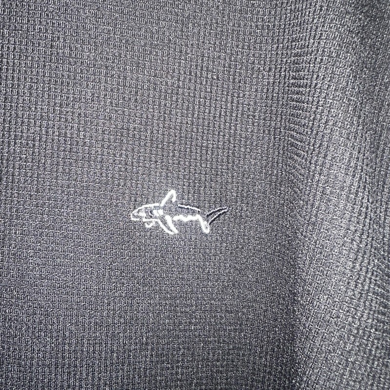 Greg Norman For Tasso Elba long sleeve thermal black & gray shirt - SIZE XL gallery