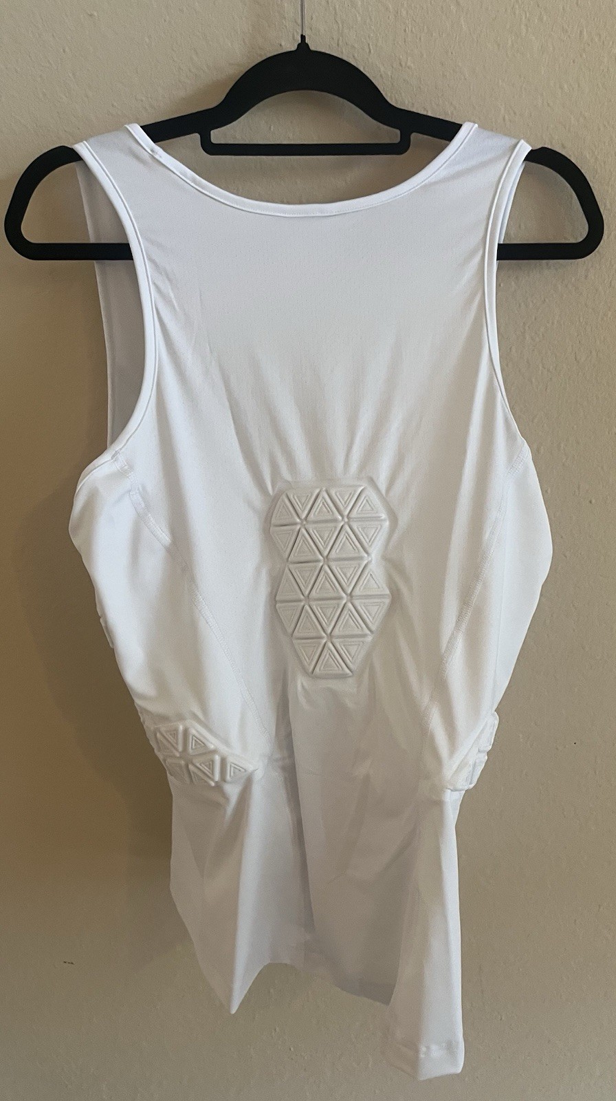 Adidas Padded Tank Top - Men’s 2XL - White Compression - Retails $80 - NWT gallery