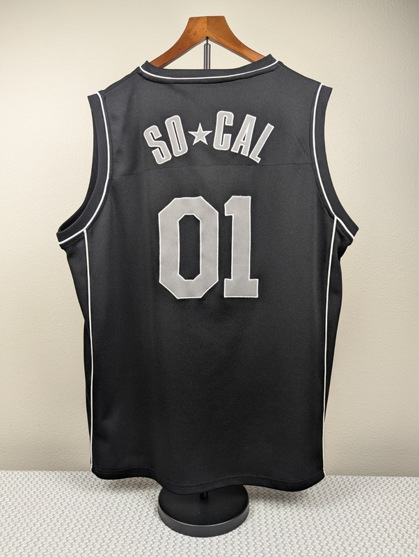 So*Cal Black Basketball Jersey XL Hotcakes KJ6703 Mesh Tank Vintage Y2K gallery