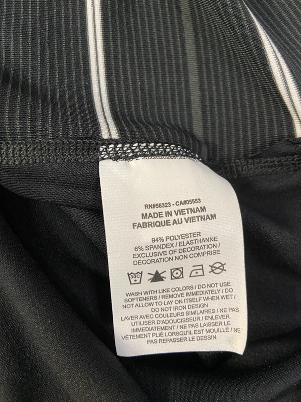 Nike Golf Tiger Woods Collection Striped Polo Shirt Black Mens S DR5318-010 NEW gallery