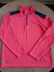 IZOD Perform X Ratio Men’s Red 1/4 Zip Size XL Long Sleeve Shirt