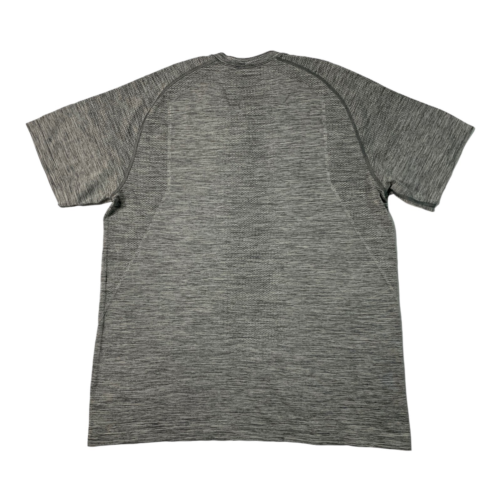 Lululemon Mens Crew Neck Short Sleeve T Shirt Size L Gray Work Out Athletic gallery