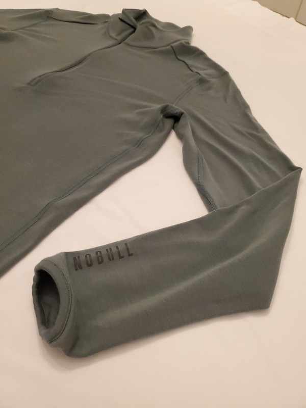 NO BULL MERINO TRAINING WORKOUT 1/4 ZIP BRAND NEW MEDIUM BASALM GREEN OG gallery