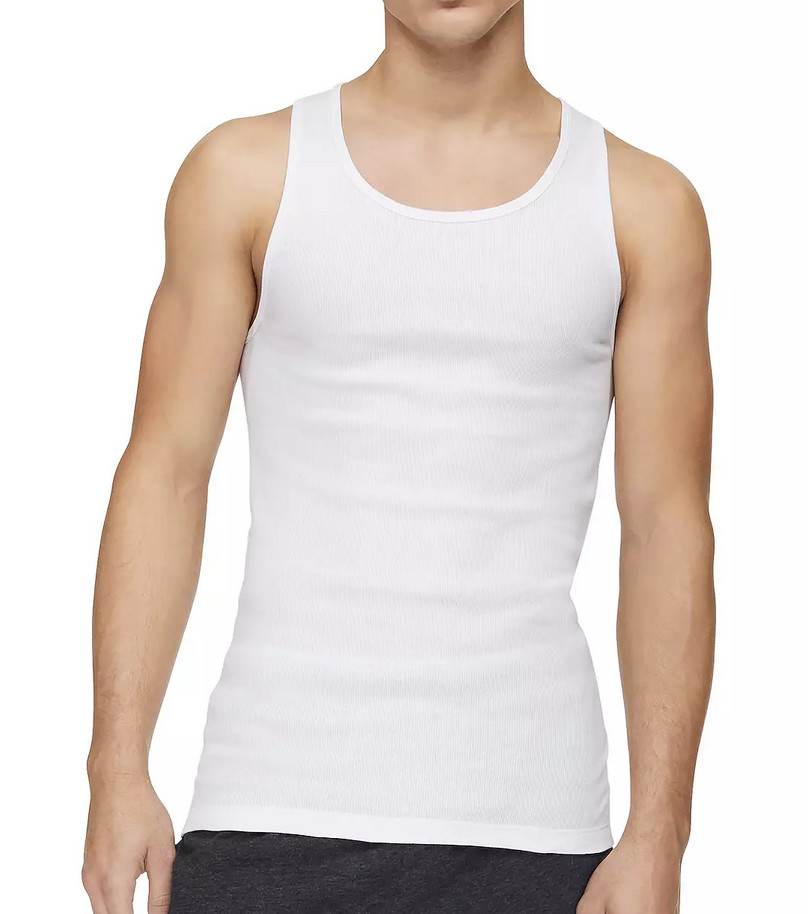 Calvin Klein Men's 1-pc Classic Fit Tank Top White Medium gallery