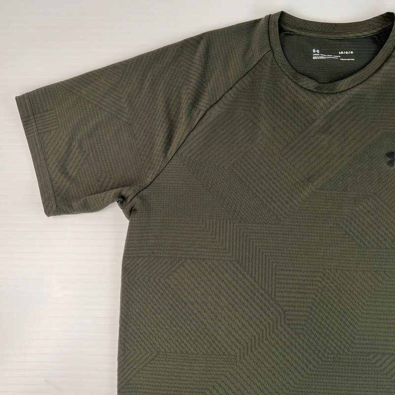 Under Armour Shirt Men Large Loose Heat Gear Mesh Train Party Run Gym Core Ex gallery