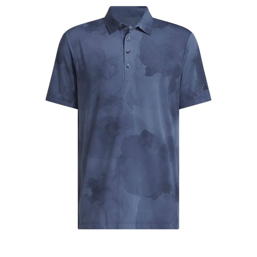 adidas men Ultimate365 Printed Cool Feeling Tour Polo Shirt Collegiate Navy XL