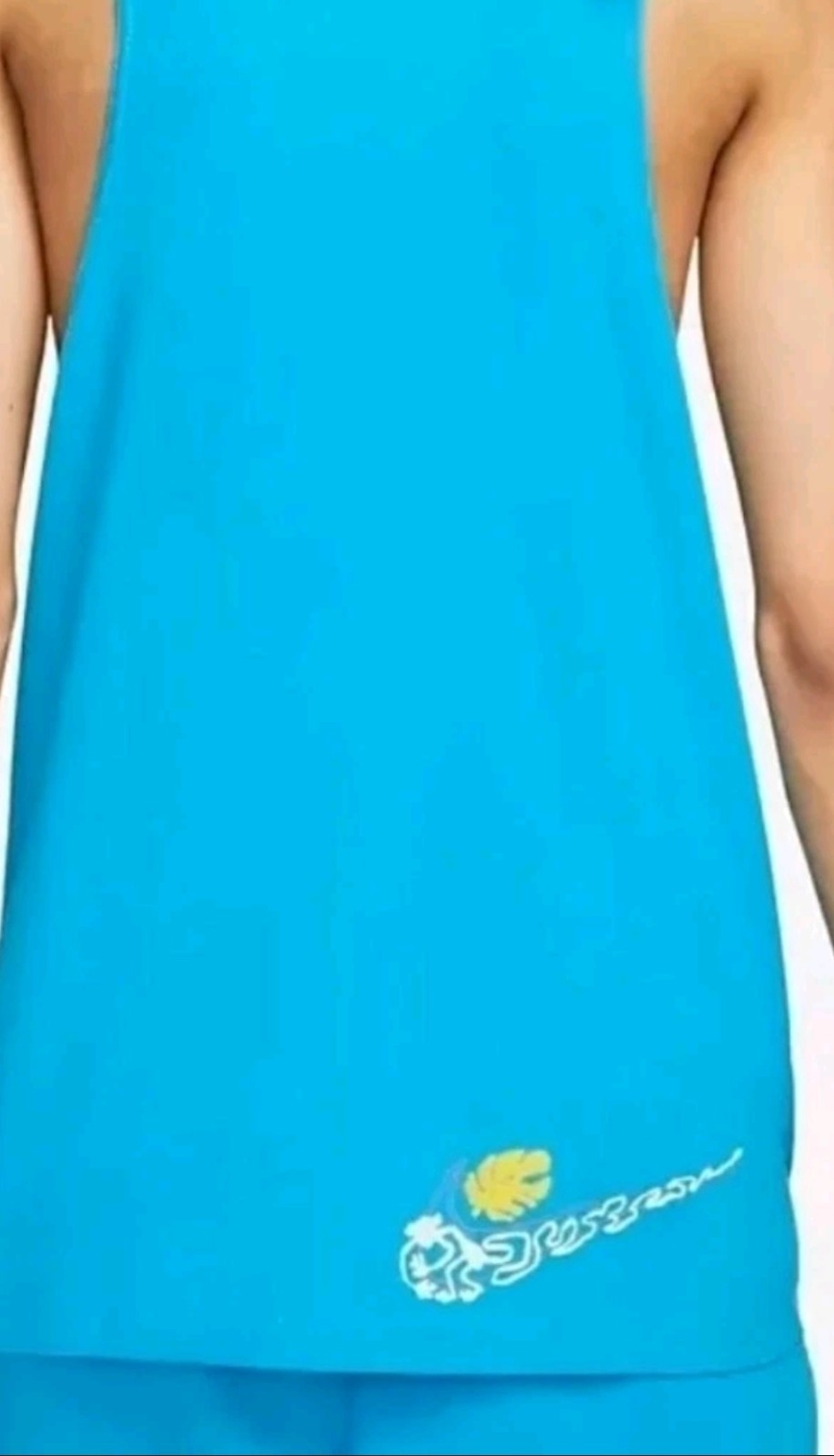 Nike Sportswear Spring Break Graphic Print Men's Blue Tank Top Large Unisex NWT gallery