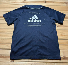 Adidas Three Stripe Life Athletic Button Up Sporty Baseball Jersey – Size Medium