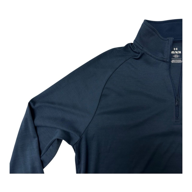 Under Armour HeatGear 1/4 Zip Loose Pullover Men's Medium Dark Blue gallery