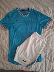 Nike Nadal 2019 Barcelona Open Shirt & Shorts Set Size S