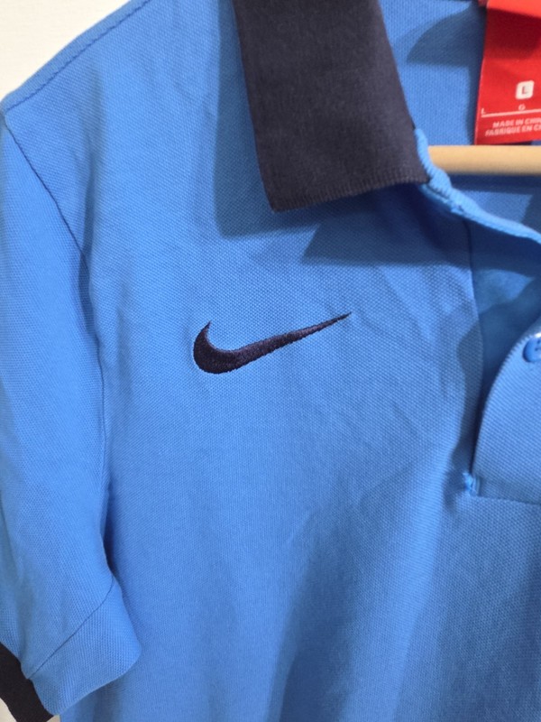 Nike Pro Elite USATF Rio Olympics Training/Travel Polo Blue 812193-406 Mens Sz L gallery