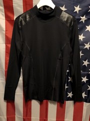Under Armour UA Mens Perpetual Powerprint Mock Long Sleeve Shirt 1321006 L Large