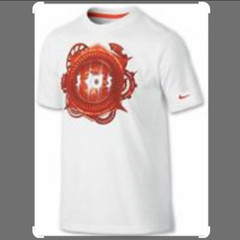 Nike Men’s KD Durnat Theram T Shirt White Red Gym Casual Training NWT