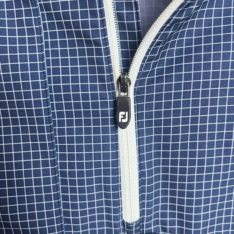 FootJoy Hyperflex Pullover Men’s XL Blue Zip Pocket Waterproof Wind Resistant FJ gallery