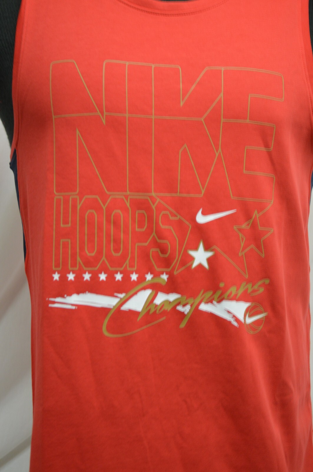 Nike Mens Tank Hoops Champions Versatile Red Dri-Fit Primary Size S FN1852-657 gallery