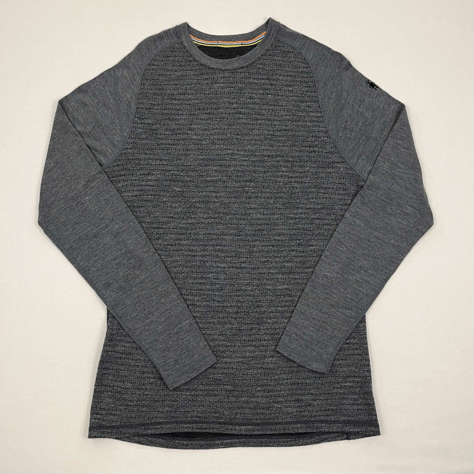 SmartWool Merino 250 Wool Shirt Mens XL Gray Base Layer Hiking Outdoors Gorpcore gallery