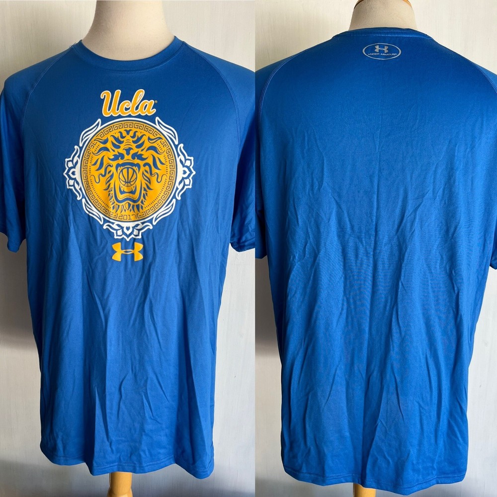UCLA BASKETBALL (2017) Official Men's Shanghai China Under Armour T-Shirt Large
