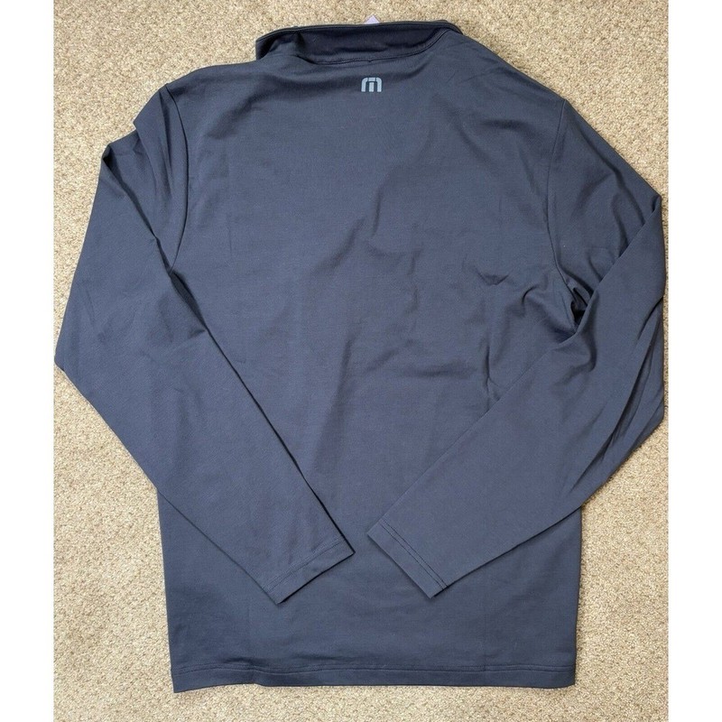 New Travis Mathew Mens S Performance Stretch Make Music 1/4 Zip Cloud Pullover gallery