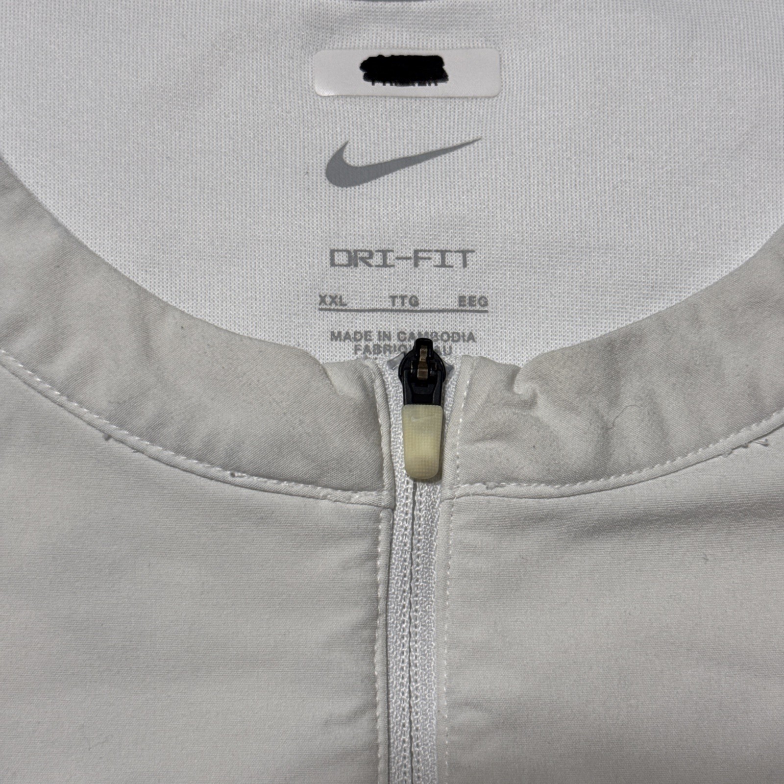 Penn State University Nittany Lions Team Nike Men's 2XL 1/4 Zip Pullover White gallery