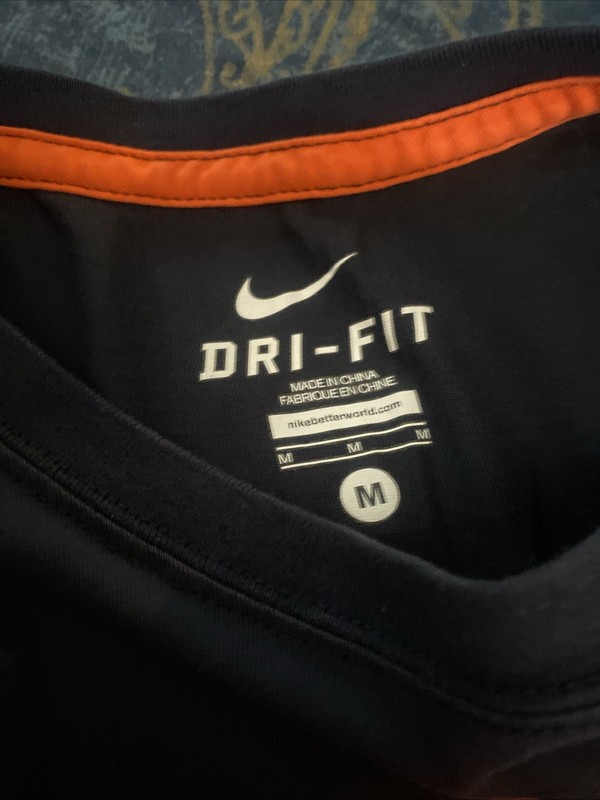 2x- Nike Mens Size Medium T-shirts, Navy Blue & Black Nike Elite Basketball gallery