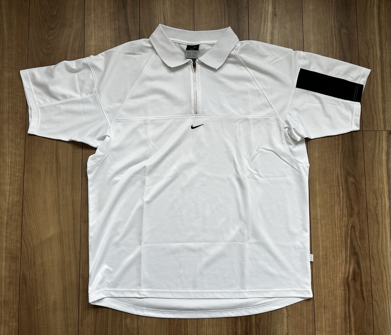 Roger Federer Nike 2004 Wimbledon Polo Shirt size:M(JPN L) RF gallery