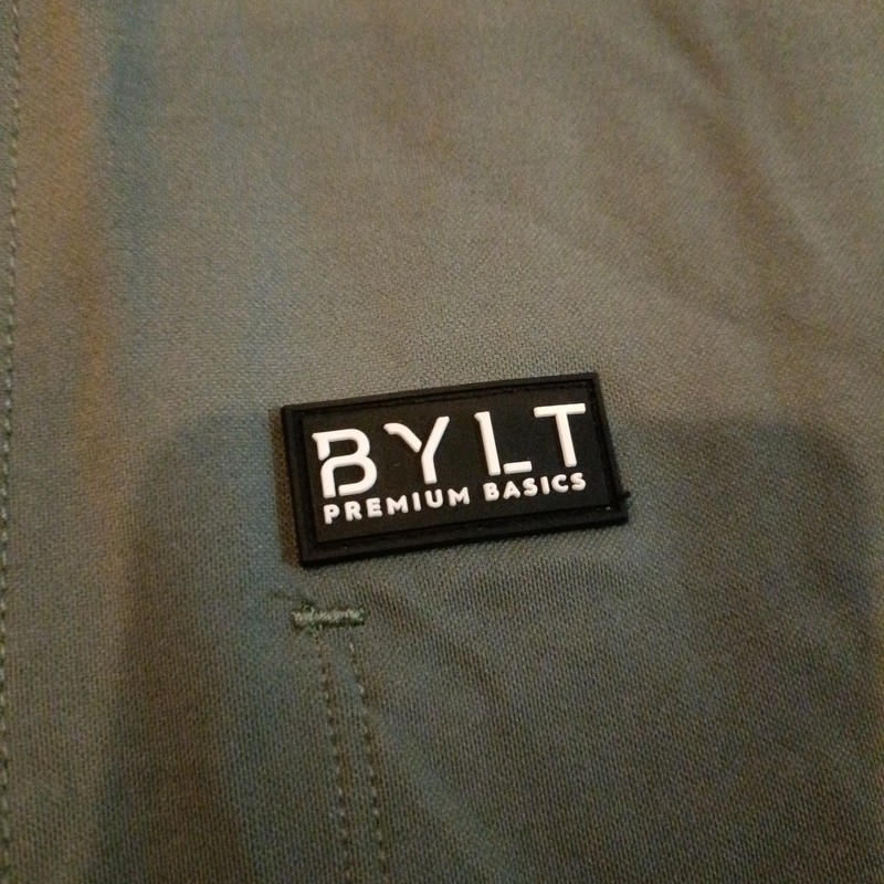 BYLT Basics Elite Fairway Pullover Men Size Medium M Dark Olive Golf 1/4 Magnets gallery