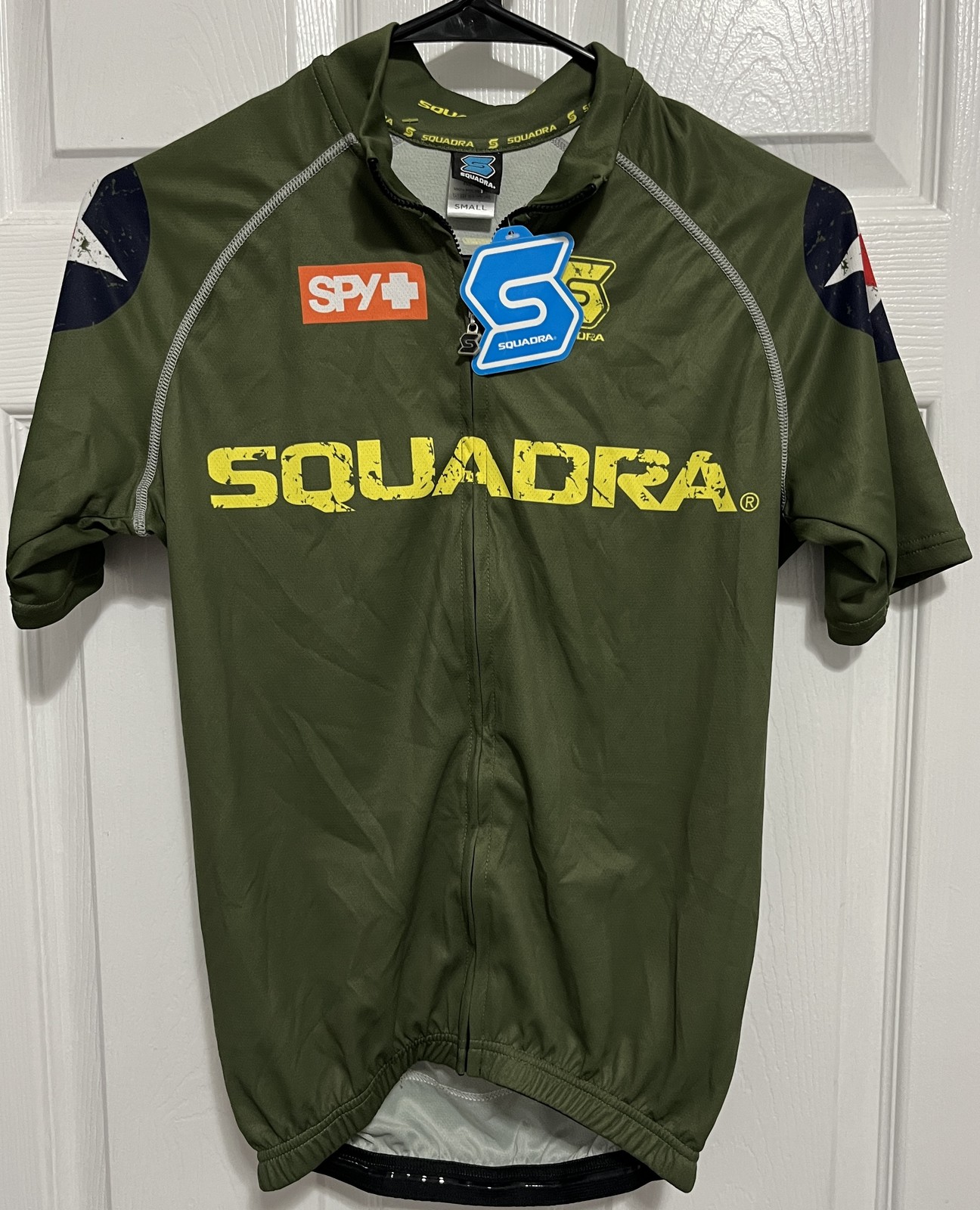SQUADRA Men's Small X-Men Flying Tiger Cycling Jersey Full Zip Short Sleeve NWT gallery