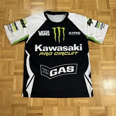 Monster Energy x Kawasaki Pro Circuit Motocross Racing Shirt Men’s Size XL