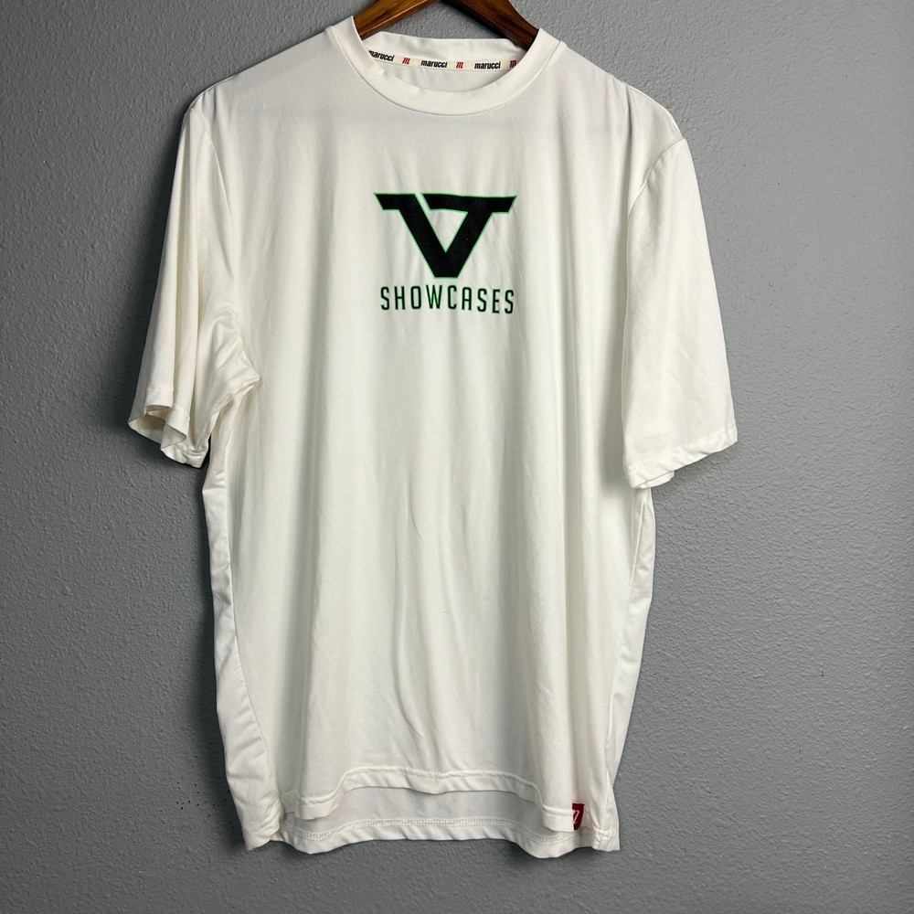 Marucci V Showcases Rake City Baseball T-Shirt Mens Small Athletic Workout Gym