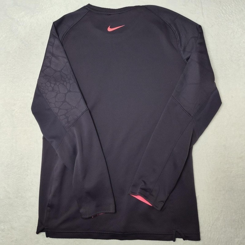 Nike Lebron Pullover Mens M Purple Long Sleeve Training Raglan Fearless 620666 gallery