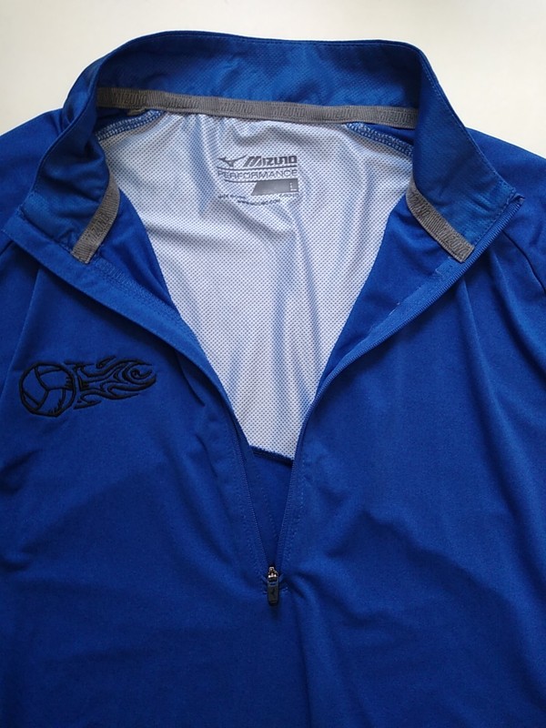 Mizuno Men's Large Performance 1/4 Quarter Zip Pullover Soccer Golf Lightweight gallery