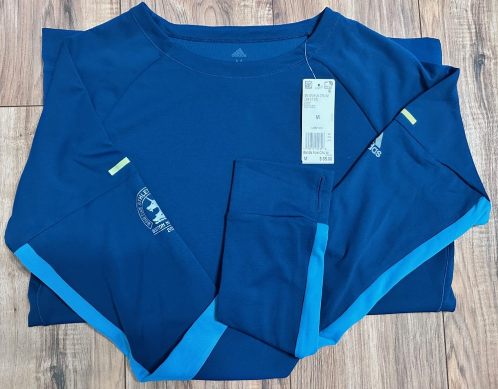 Adidas 2019 Boston Marathon DX8726 Long Sleeve sweatshirt