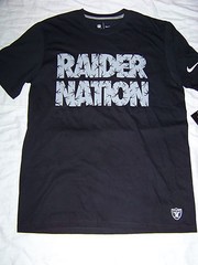 Nike Men’s Oakland Raiders Raiders Nation Shirt NWT